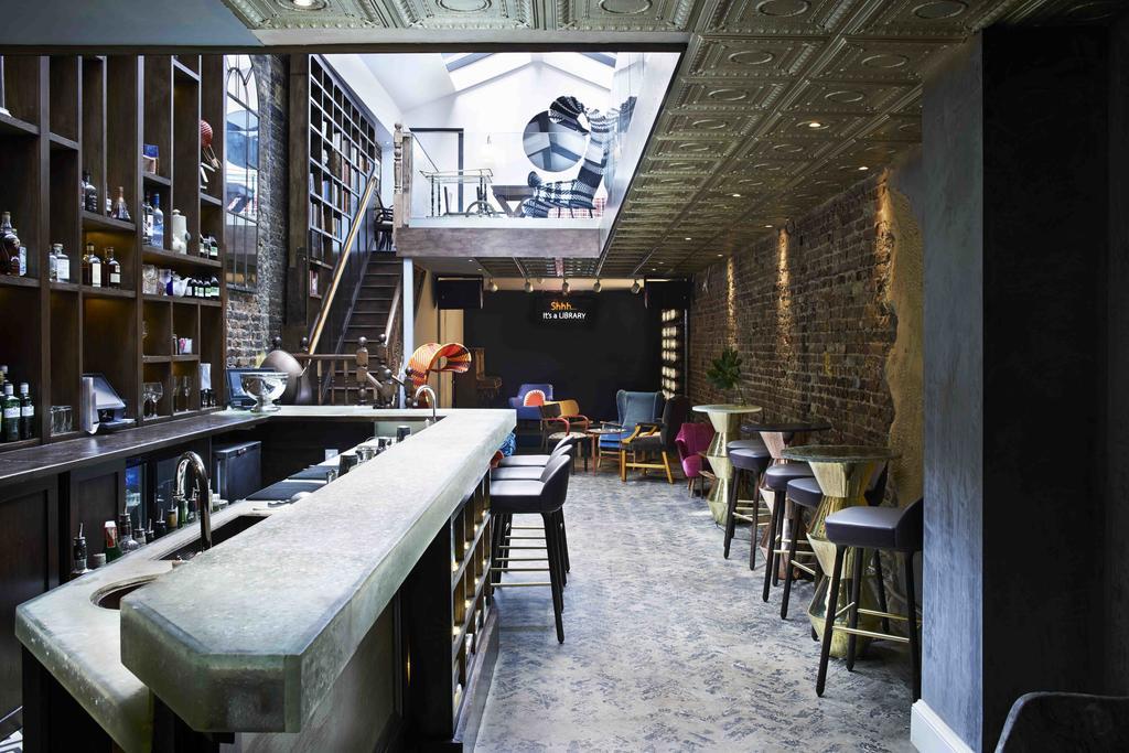Library Hotel London Luaran gambar